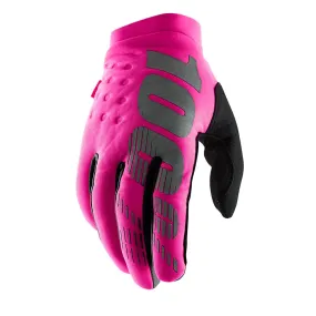 100% Brisker Glove - Womens - Pink-Black - 2022