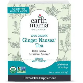 Earth Mama Organics Morning Wellness/ Ginger Nausea Tea