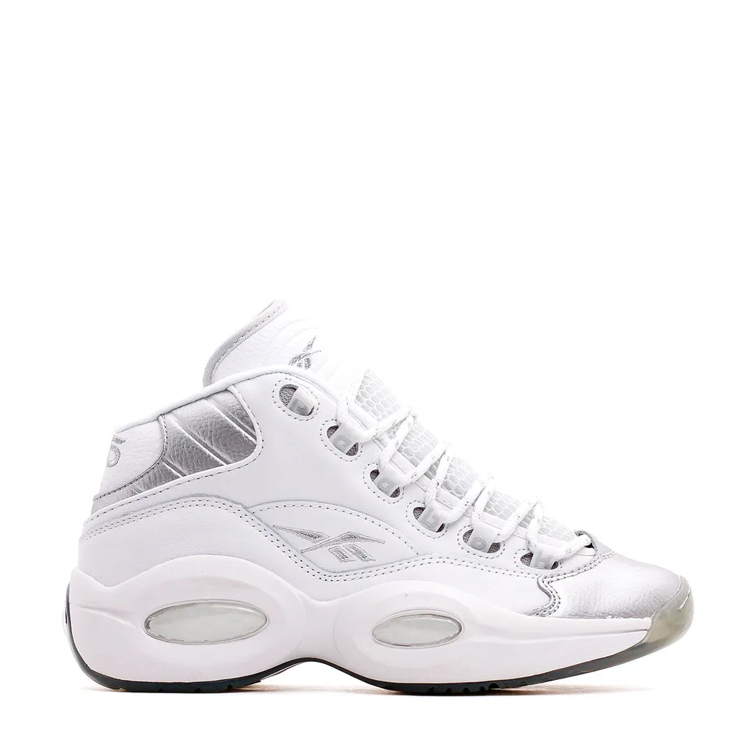 Reebok Classics Junior Question Mid Allen Iverson White Silver GX3983