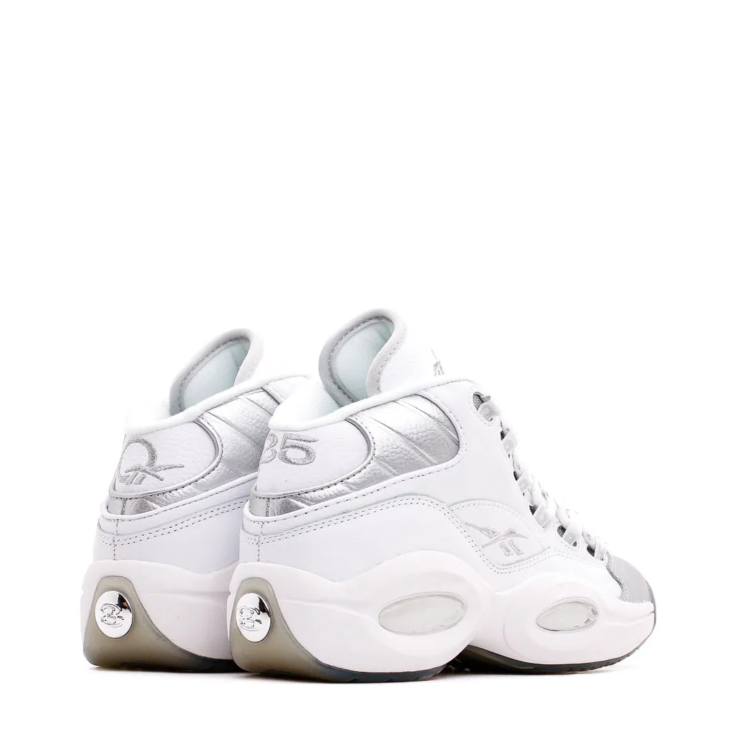 Reebok Classics Junior Question Mid Allen Iverson White Silver GX3983