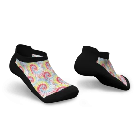 Tie Dye Diabetic Ankle Socks